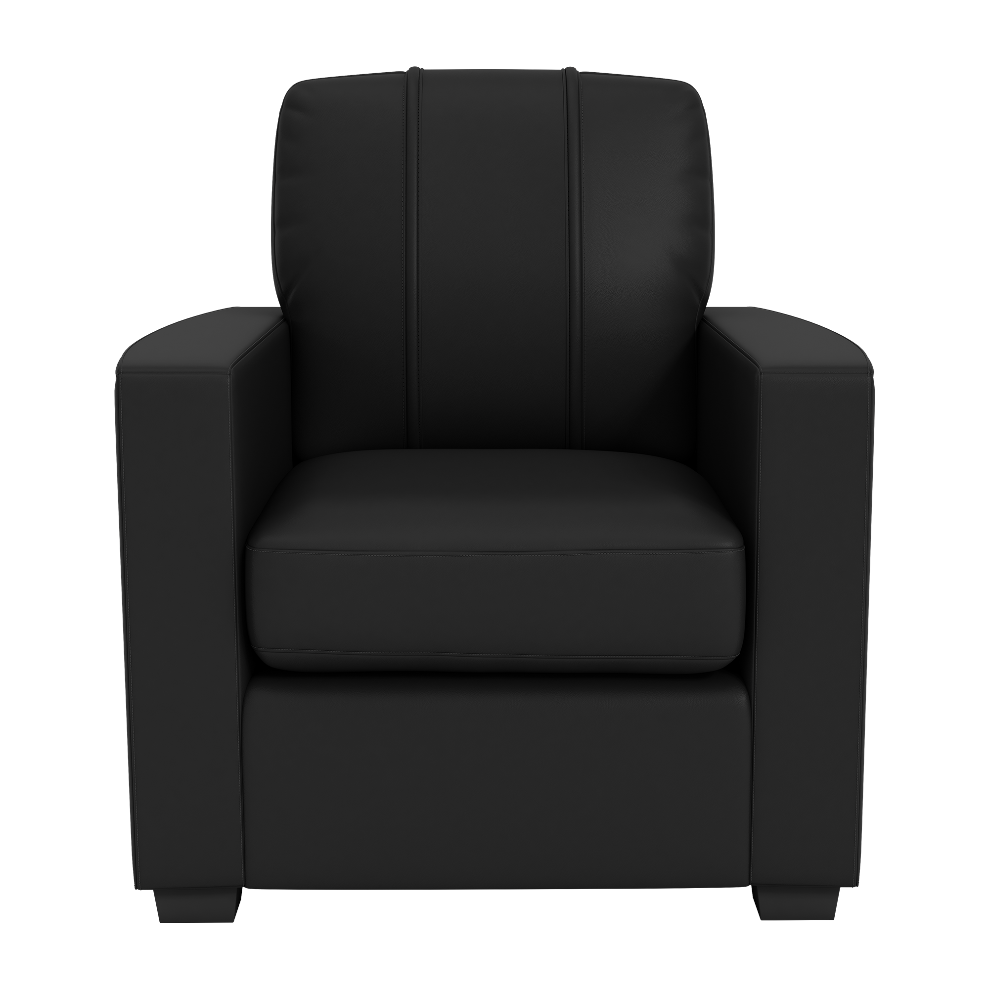 Silver Club Chair with Carolina Hurricanes Logo