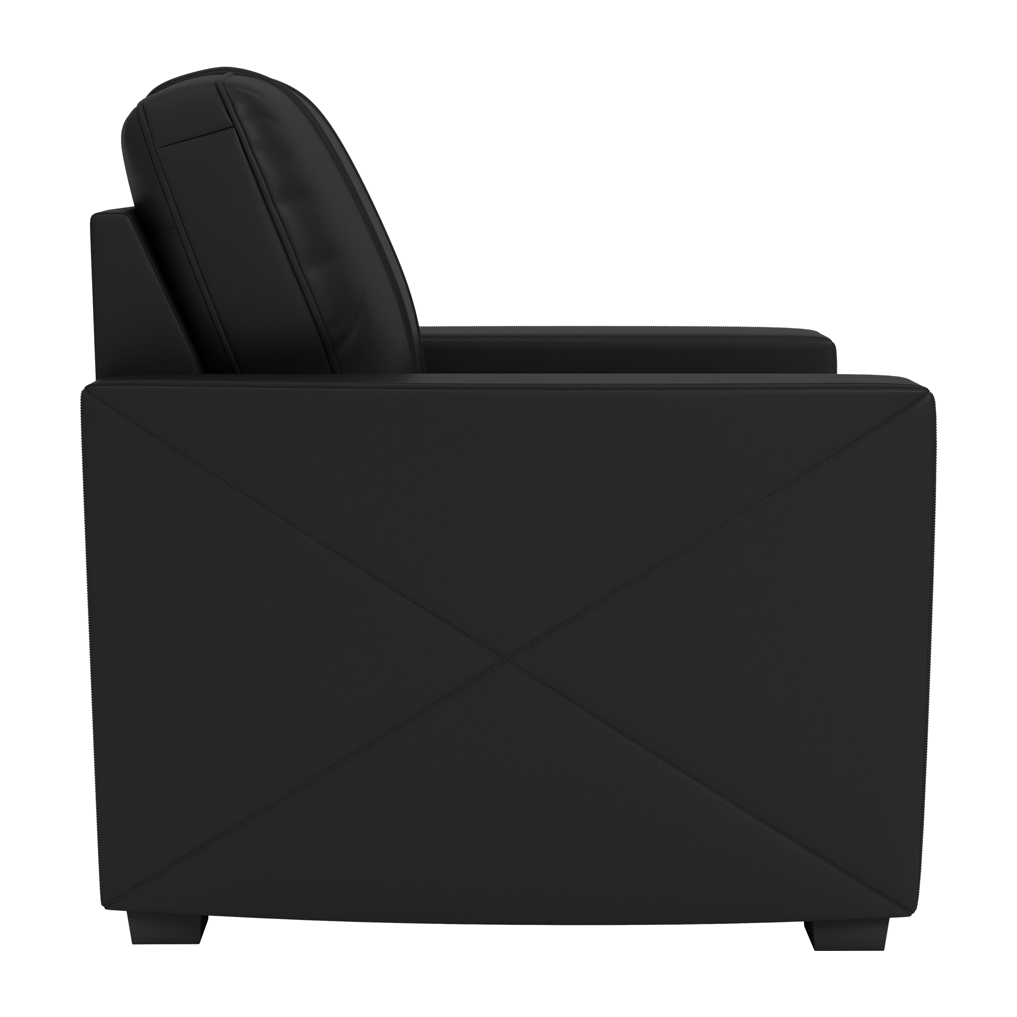 Silver Club Chair with Carolina Hurricanes Logo