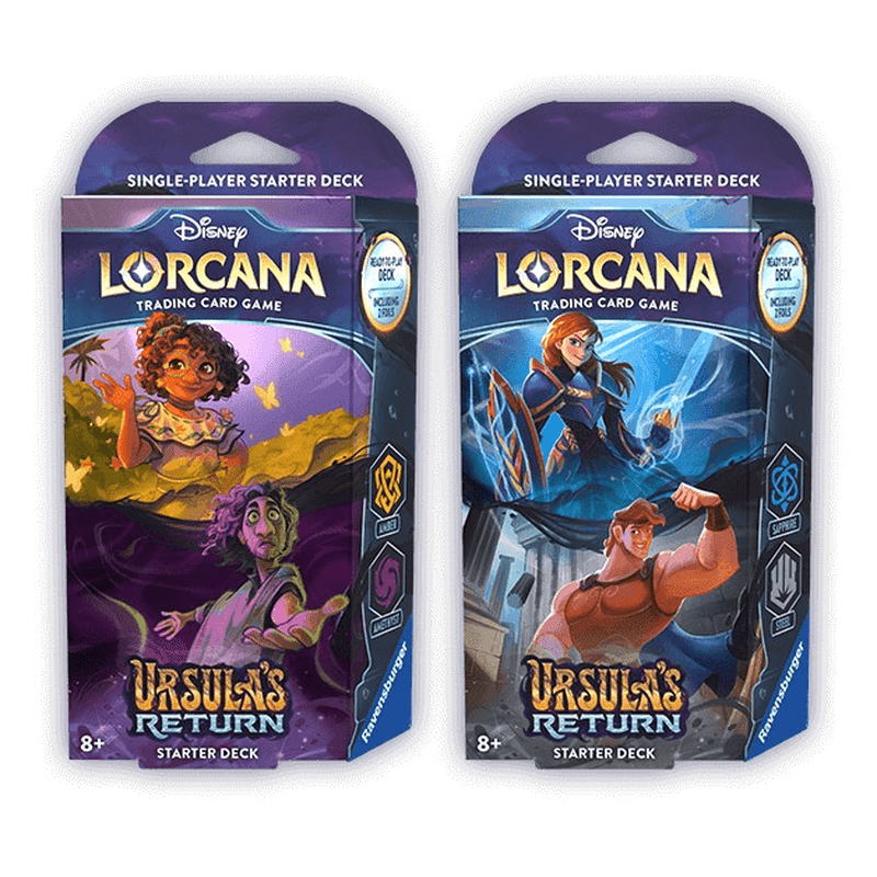 lorcana ursula cards Lorcana TCG: Ursula's Return Starter Display – CARDIACS Sports & Memorabilia