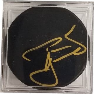 Autographed Hockey Puck: Tom Barrasso