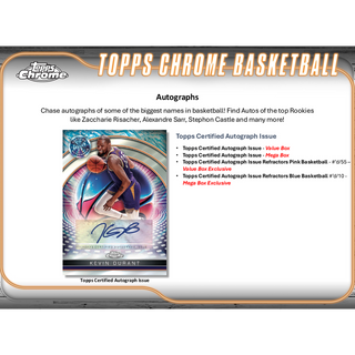2024-25 Topps Chrome Basketball Blaster Box
