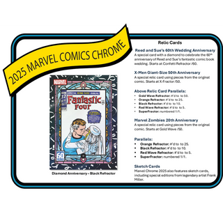 2025 Topps Chrome Marvel Hobby Box