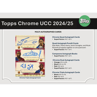 Topps Chrome Soccer Box