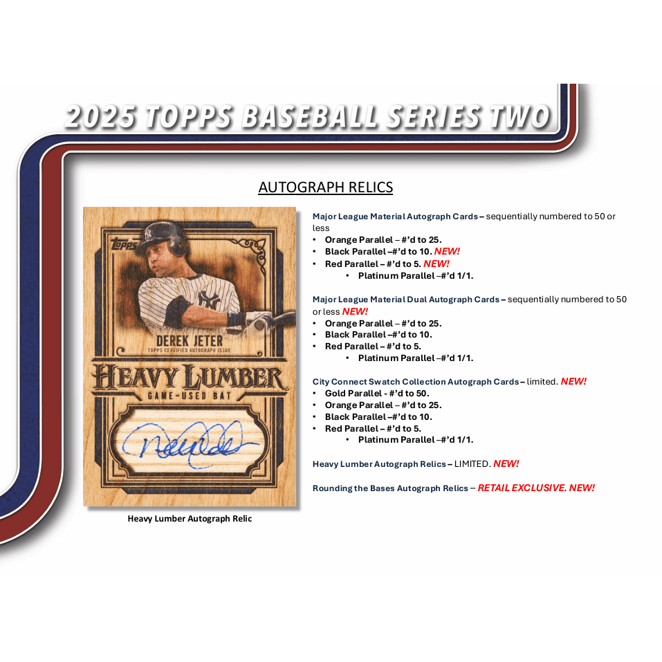 2025 Topps Series 2 Baseball Blaster Box