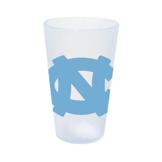 Silicone Pint Glass: North Carolina Tar Heels 16oz - Ice