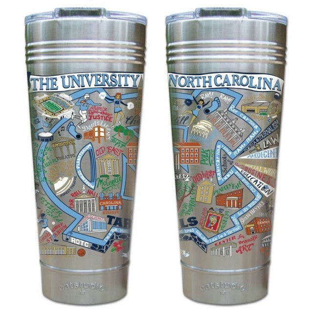 Tumbler: UNC Tar Heels - 24oz - Art