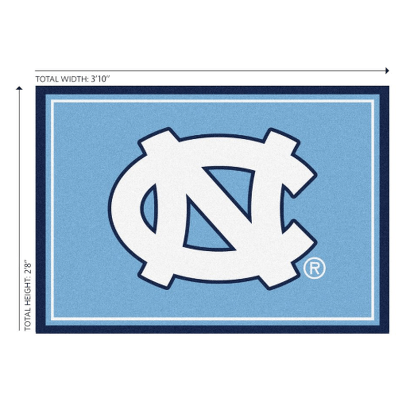 Rug: UNC Tar Heels Entry Way - Spirit Rug 3x4
