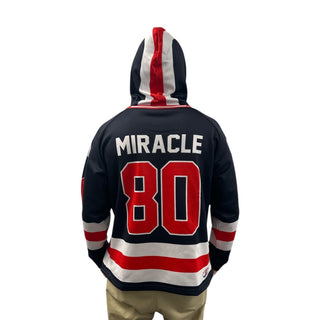 Miracle on Ice USA Hockey 1980 Lightweight Navy Hoodie