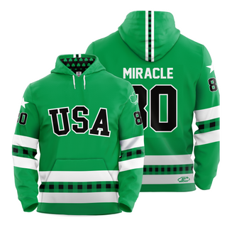 USA Hockey Miracle on Ice Licensed Performance Hoodie L.E. Adult
