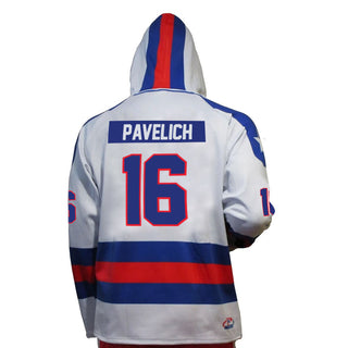 Mark Pavelich USA Hockey Miracle on Ice 1980 Official White Hoodie