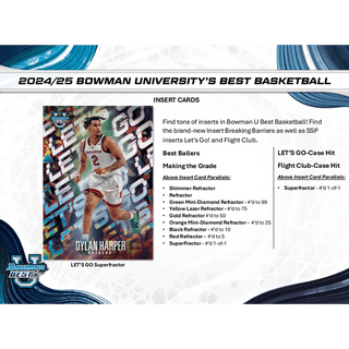 2024-25 Bowman University Best Basketball Hobby Box