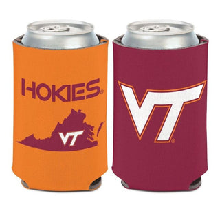 Koozie: Virginia Tech Hokies State-Shape - 12oz