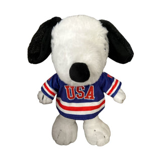 Snoopy USA Hockey Miracle on Ice Officially Licensed Blue Jersey 10 Inch Plush