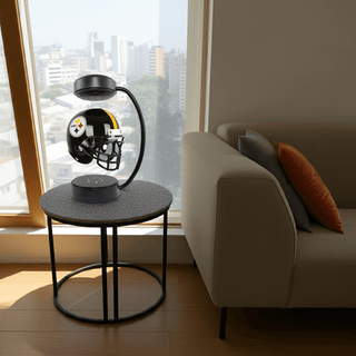 Pittsburgh Steelers Hover Helmet – Officially Licensed Floating Collectible with LED Stand