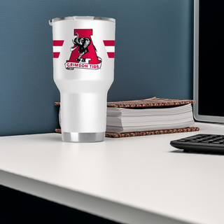 Tumbler: Alabama Crimson Tide – College Vault Stainless Steel -30oz