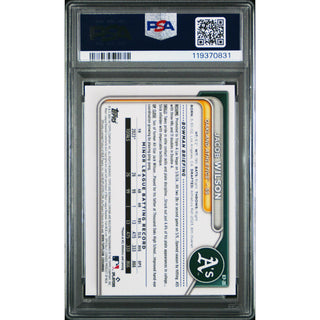 Jacob Wilson 2024 Bowman Chrome Prospects Speckle Refractor #BCP205 PSA 10