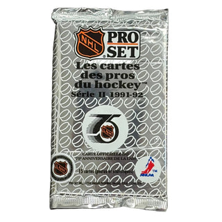 1991-92 Pro Set Series 2 Hockey Pack (French Edition) – Factory Sealed NHL Trading Card Pack