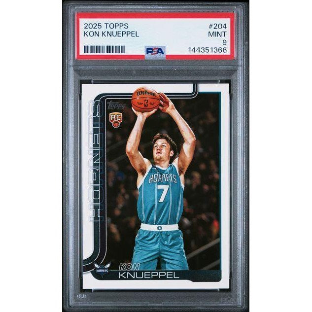2025 Topps #204 Kon Knueppel PSA 9