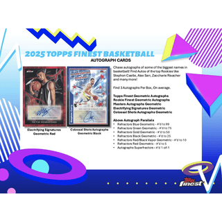 2024-25 Topps Finest Basketball Breaker's Delight Box
