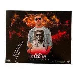 Orange Cassidy Autographed Photo – Upper Deck Authenticated 42/75