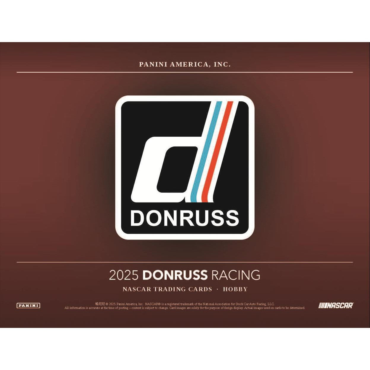 2025 Panini Donruss Racing Hobby Box
