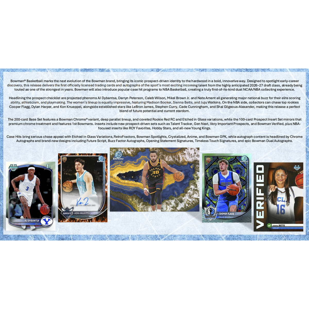 2025-26 Bowman Basketball Hobby Jumbo Box