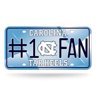 University of North Carolina Tar Heels #1 Fan License Plate