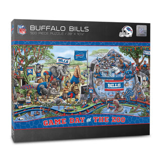 Buffalo Bills Game Day at the Zoo 500 pc Puzzle