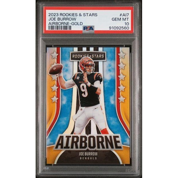 graded nfl cards 2021 Donruss Optic Amon-Ra St. Brown Rookie Card 228 Purple Shock CSG 9.5 Panini What is the value of