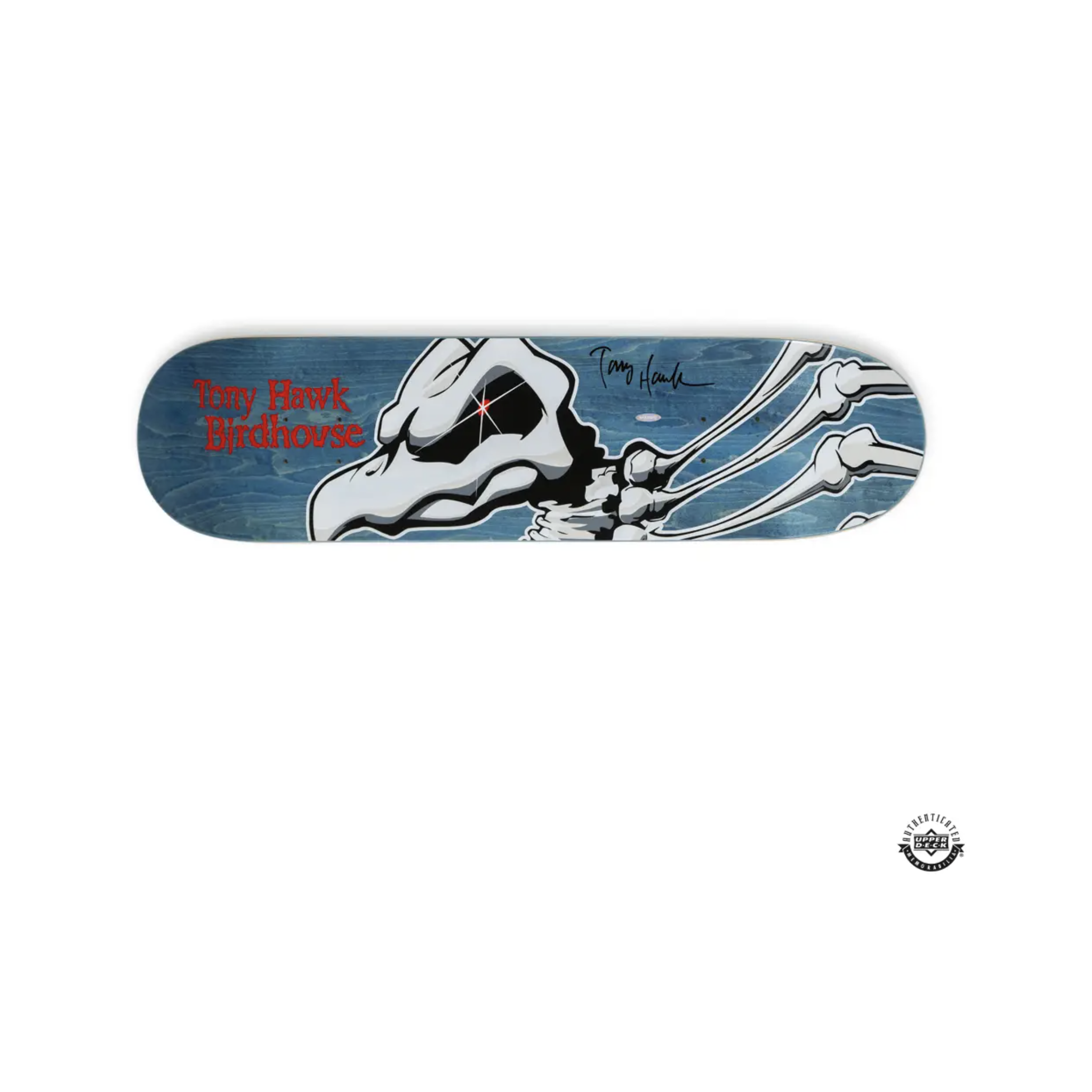 Tony Hawk Autographed Birdhouse Falcon 1 Skateboard Deck
