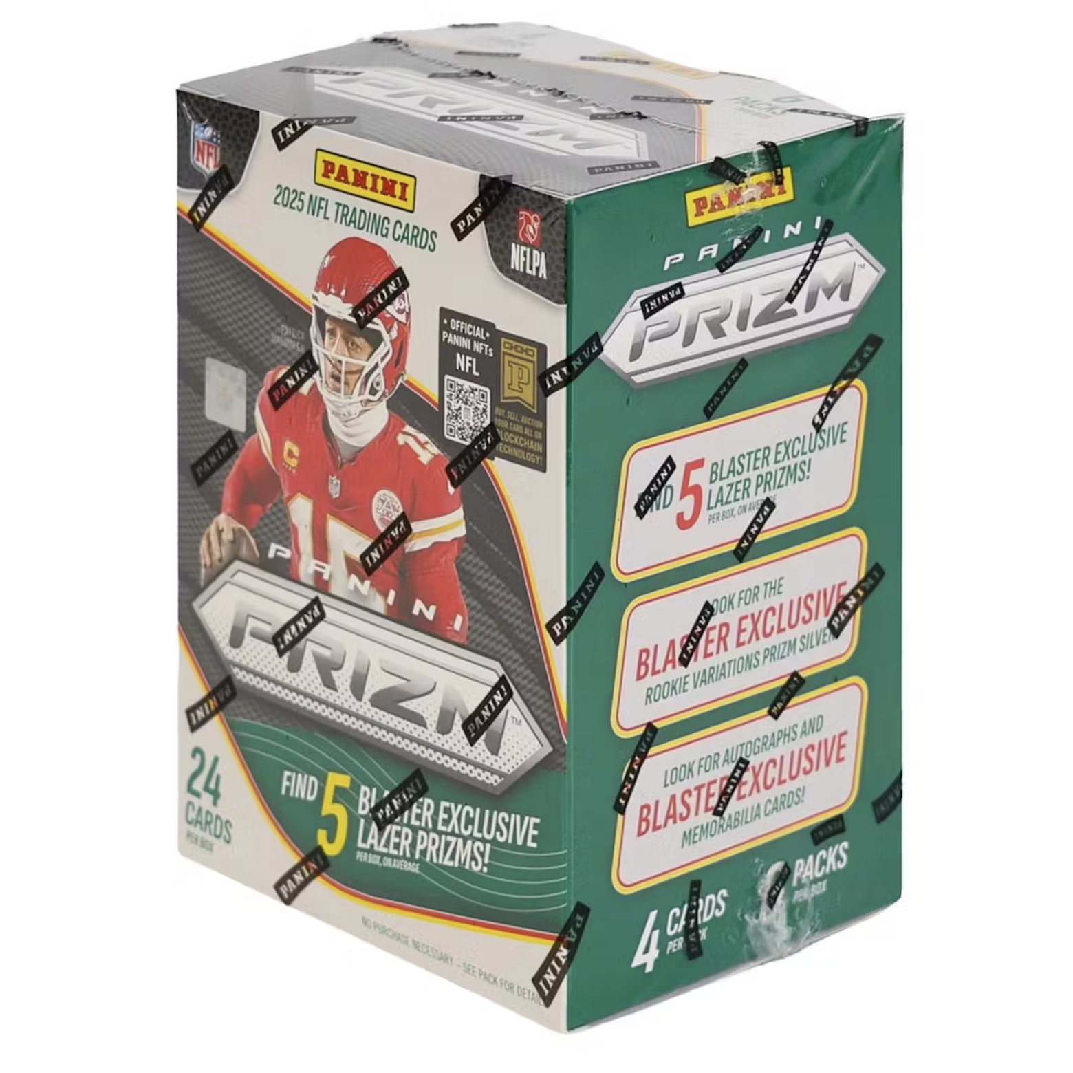 2025 Panini Prizm Football Blaster Box Lazer Prizms