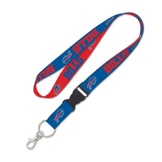 Lanyard: Buffalo Bills with Detachable Buckle 1"