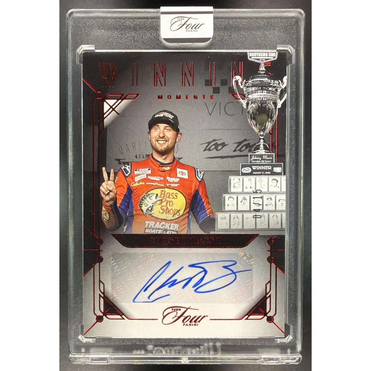 2026 Panini Four Racing Chase Briscoe #WM-CBS Autographed 04/15 Non-Graded