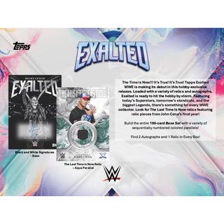2025 Topps WWE Exalted Hobby Box