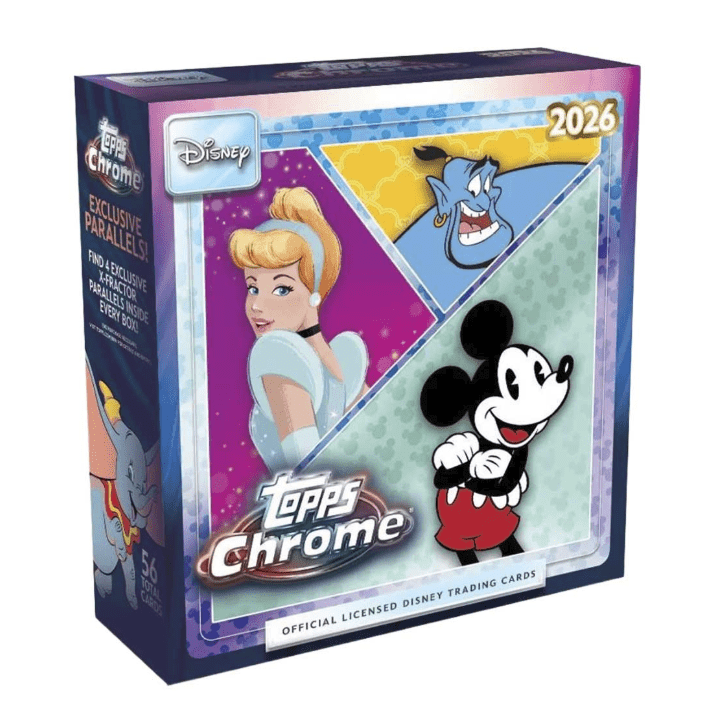 2026 Topps Chrome Disney Mega Box