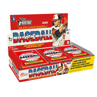 2025 Topps Heritage Baseball Hobby Pack