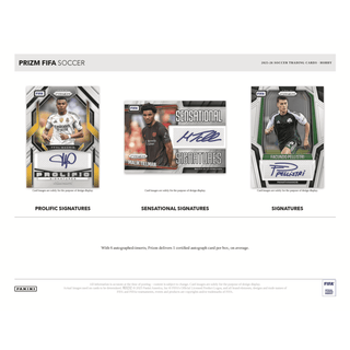 2025-26 Panini Prizm FIFA Soccer Hobby Box