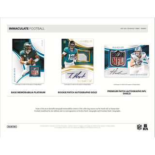 2025 Panini Immaculate Football Hobby Box