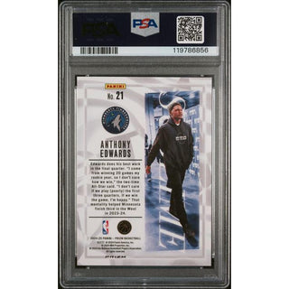 Anthony Edwards 2024 Prizm Sublime #21 PSA 9