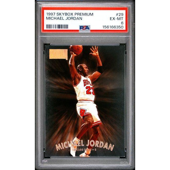 Michael Jordan 1997 Skybox Premium #29 PSA 6
