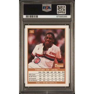 Dennis Rodman 1990 SkyBox #91 – PSA 7