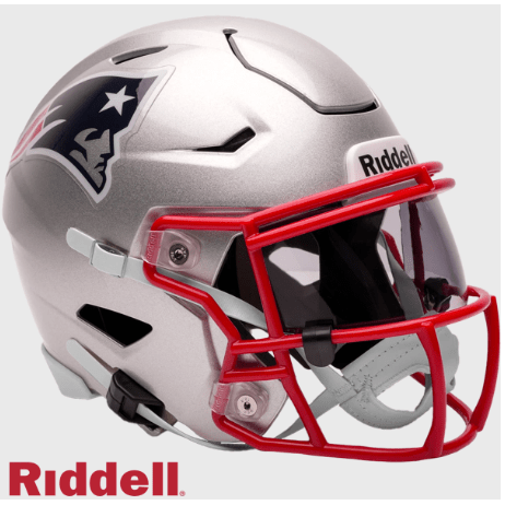 New England Patriots Helmet Riddell Replica Mid-Size SpeedFlex Style