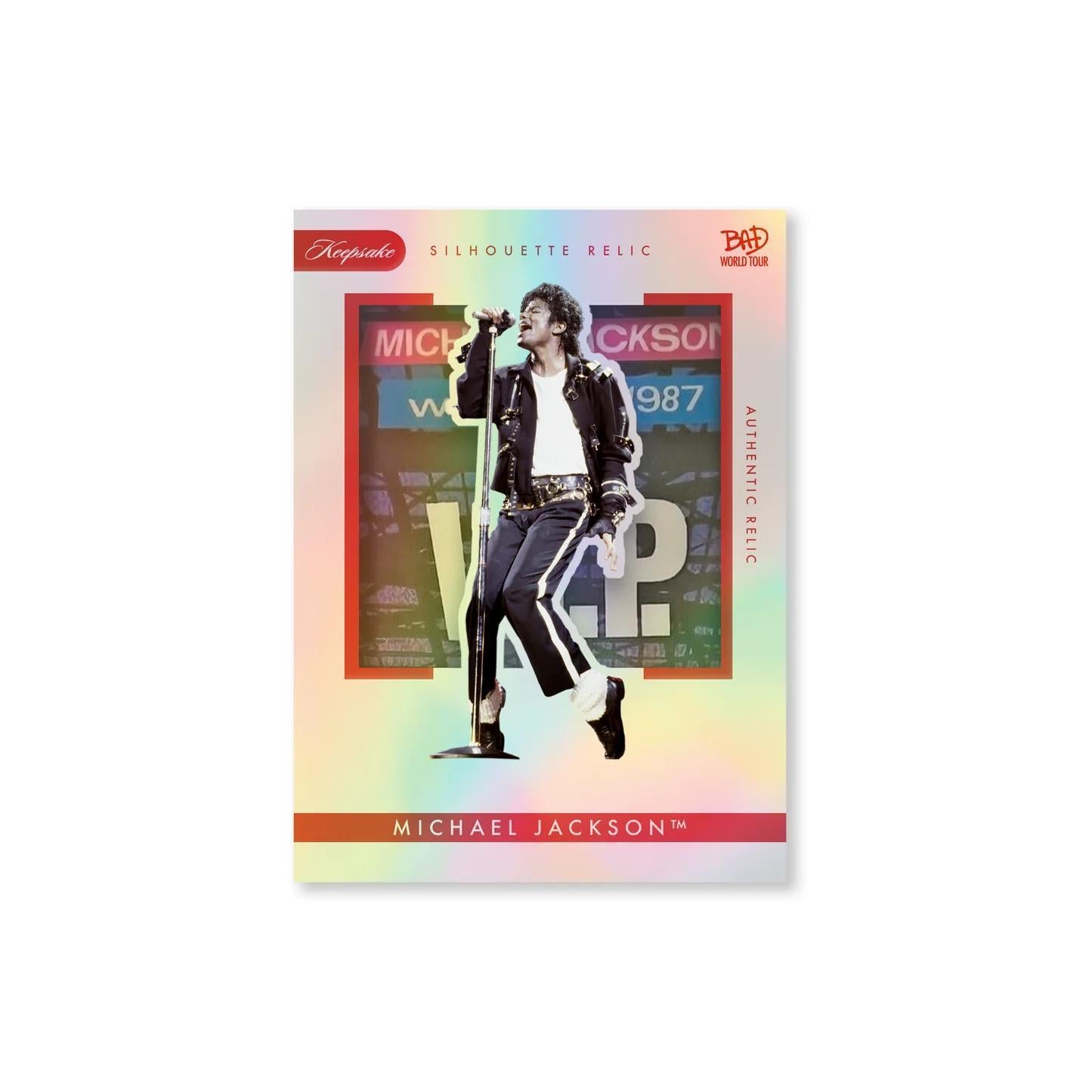Michael Jackson Bad World Tour Keepsake Holo Breaker Box