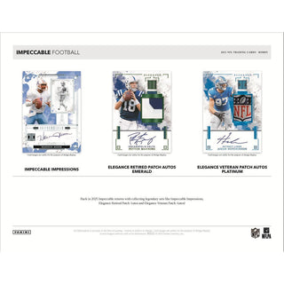 2025 Panini Impeccable Football Hobby Box