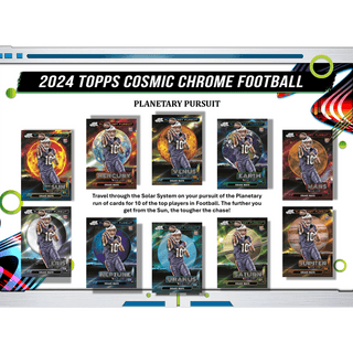 2024 Topps Chrome Cosmic Football Hobby Box
