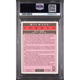 Michael Jordan 1991 Fleer Pro-Vision #2 PSA 9