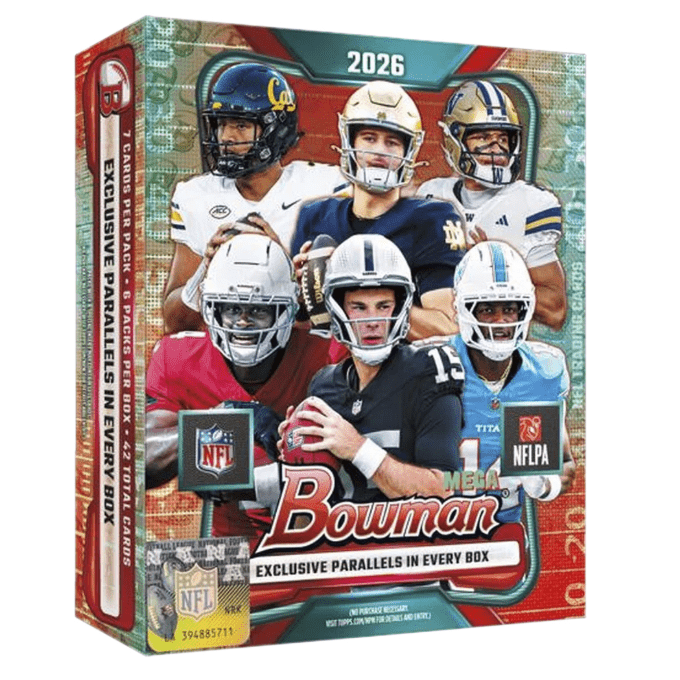 2026 Bowman Football Mega Box