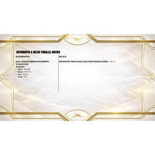 2025 Topps Definitive Collection Baseball Hobby Box