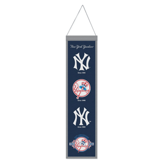 Banner: New York Yankees- Wool – Premium 8" x 32"