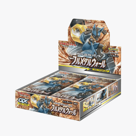 Pokmon: Full Metal Wall Japanese Booster Box - Sealed CARDIACS Sports & Memorabilia Pokmon: Full Metal Wall Japanese Booster Box - Sealed CARDIACS Sports & Memorabilia